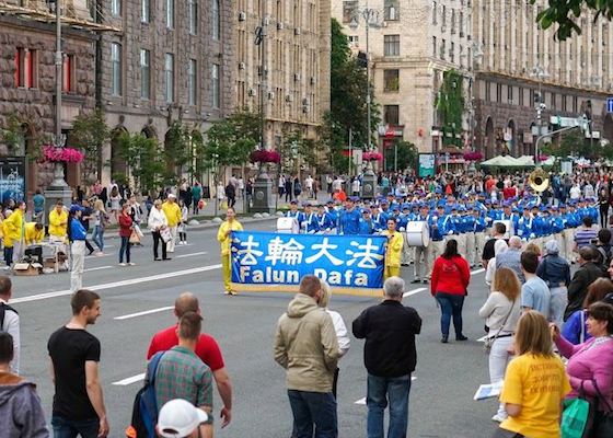 Image for article Ukrainians Want to See More Falun Gong Events